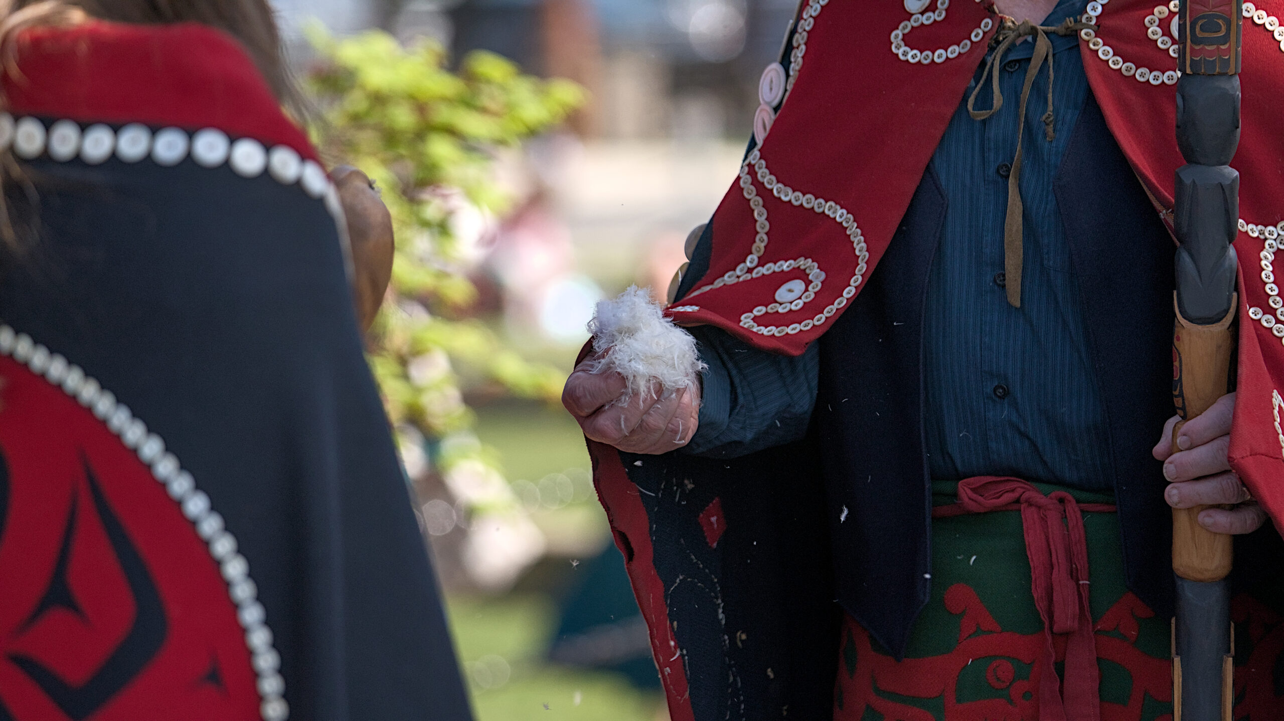Lelooska Celebration in Kalama, Washington, featuring Cowlitz Tribe members performing traditional dances and ceremonies, showcasing Native American culture, totem poles, and community activities in the Pacific Northwest.
