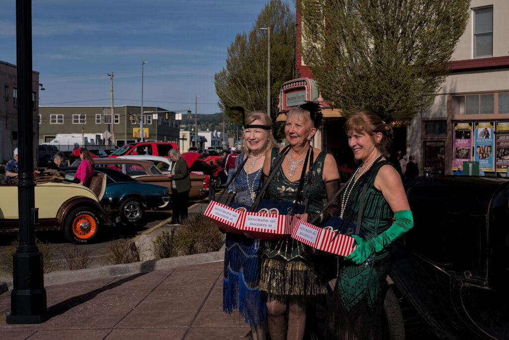 The historic Columbia Theatre in Longview, Washington, celebrating 100 years as a performing arts and live music venue, featuring films, stage performances, and community arts events in a restored century-old theater.