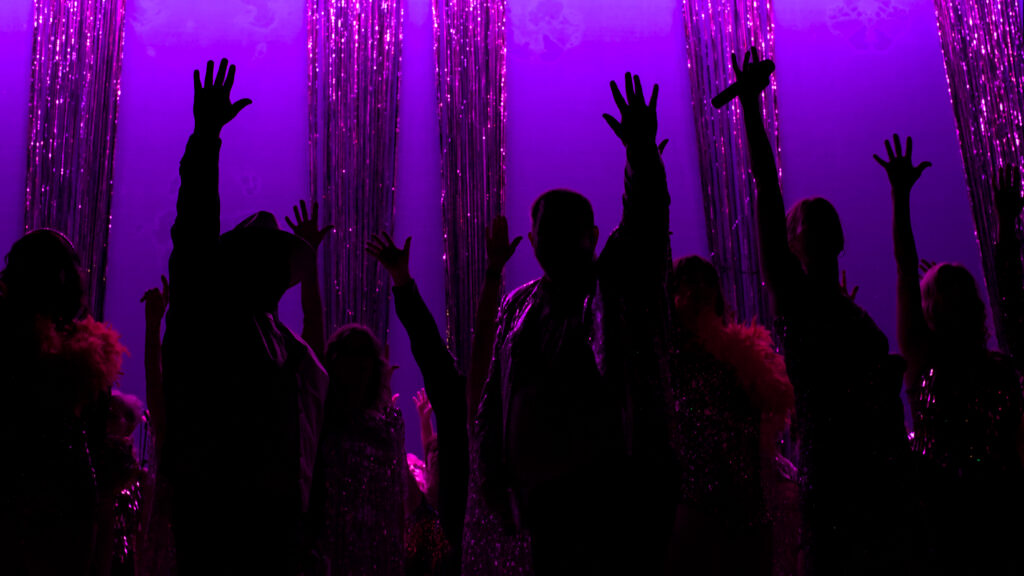 The historic Columbia Theatre in Longview, Washington, hosting the Cabaret Follies with live music, stage performances, and film screens as part of its longstanding role as a performing arts venue in the Lower Columbia region.